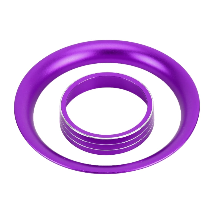 8 PCS Car Aluminum Alloy Air Conditioner Knob Case and Base for Honda XR-V, For Honda XR-V (Purple), For Honda XR-V (Red), For Honda XR-V (Gold), For Honda XR-V (Blue)