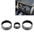 3 PCS Car Aluminum Alloy Air Conditioner Knob Case for Honda VEZEL / XR-V / Fit / GIENIA / City, For Honda VEZEL(Black), For Honda VEZEL(Gold), For Honda VEZEL(Blue), For Honda VEZEL(Red), For Honda VEZEL(Silver)
