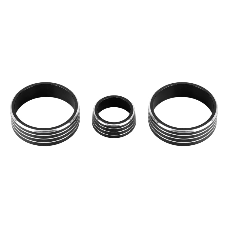 3 PCS Car Aluminum Alloy Air Conditioner Knob Case for Honda VEZEL / XR-V / Fit / GIENIA / City, For Honda VEZEL(Black), For Honda VEZEL(Gold), For Honda VEZEL(Blue), For Honda VEZEL(Red), For Honda VEZEL(Silver)