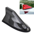 Universal Car Antenna Aerial Shark Fin Radio Signal, Universal (Carbon Fiber Black), Universal