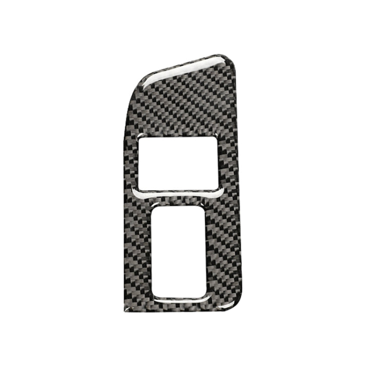 Car Carbon Fiber Trunk Switch Decorative Sticker for Subaru BRZ / Toyota 86 2013-2017, Right Drive, Trunk Switch, Right Drive