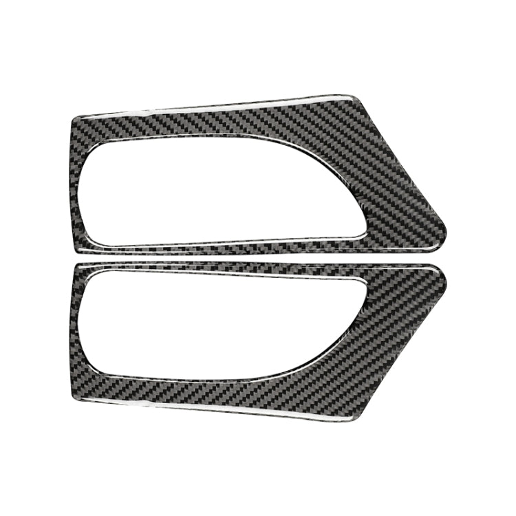 Car Carbon Fiber Front Door Handle Decorative Sticker for Lexus IS250 2013-, Left Drive B Style, Front Door Handle B Style