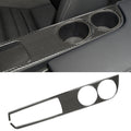 Car Carbon Fiber Water Cup Holder Panel Decorative Sticker for Lexus IS250 2013-, Left Drive, Water Cup Holder