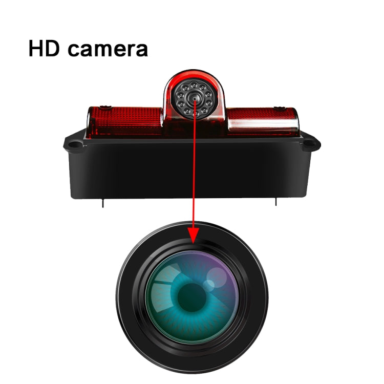 PZ467 Car Waterproof 170 Degree Brake Light View Camera for Chevrolet, PZ467