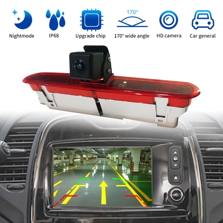 PZ472 Car Waterproof 170 Degree Brake Light View Camera for Fiat / Opel, PZ472