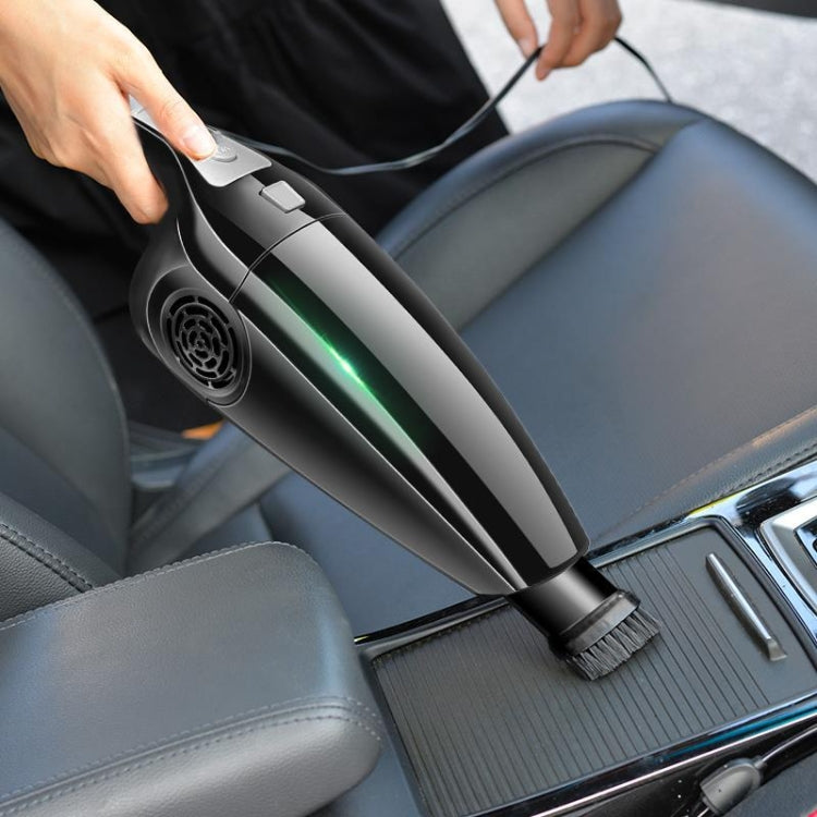 Eighth Generation Car Vacuum Cleaner 120W Wet and Dry Dual-use Strong Suction, Eighth (Black), Eighth (Orange), Eighth (White)