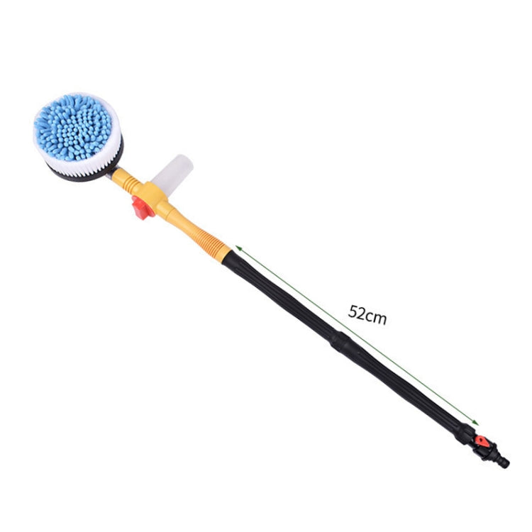 Car Cleaning Tools Chenille Automatic Rotating Car Wash Brush, Style: Water Brush + 5m Water Pipe, Style: Water Brush + 5m Water Pipe