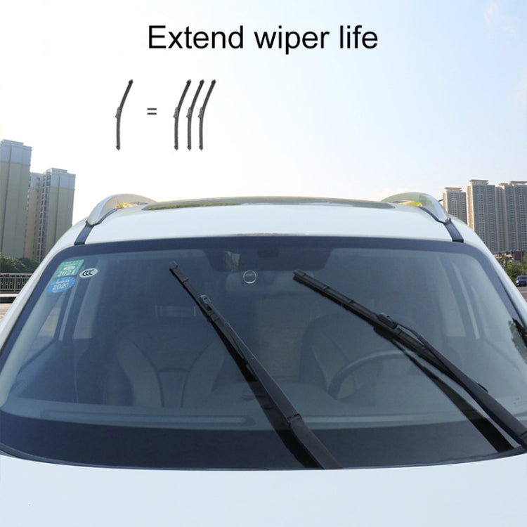3 PCS Car Universal Windshield Wiper Blade Restorer, Black