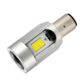 BA20D DC12-80V / 20W / 6000K / 2000LM Motorcycle Headlight with Angel Eyes, BA20D (Blue), BA20D (Red)