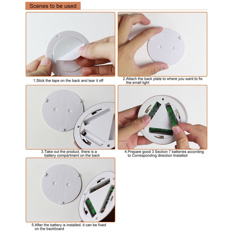 R-1633 4.5V / 0.3W 4LEDs Car Indoor Dome Light LED Touch Night Light, 4 LEDs (Gold), 4 LEDs(Silver)