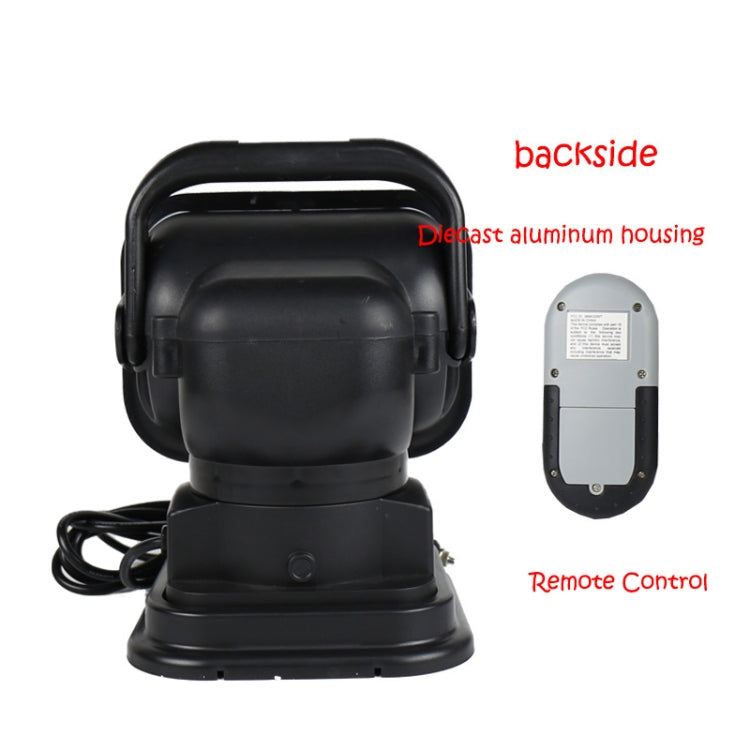 60W DC 12-24V 400LM Car 200m Wireless Remote Control 360 Degree Adjustable LED Search High Bay Lights / Spotlights, 60W DC 12-24V