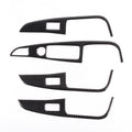 4 PCS Car Carbon Fiber Window Lift Button Decorative Sticker for BMW X5 2020, Window Lift Button