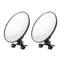 2 PCS Car Large Size Rearview Mirror Blind Spot Side Assistant Mirror, Large