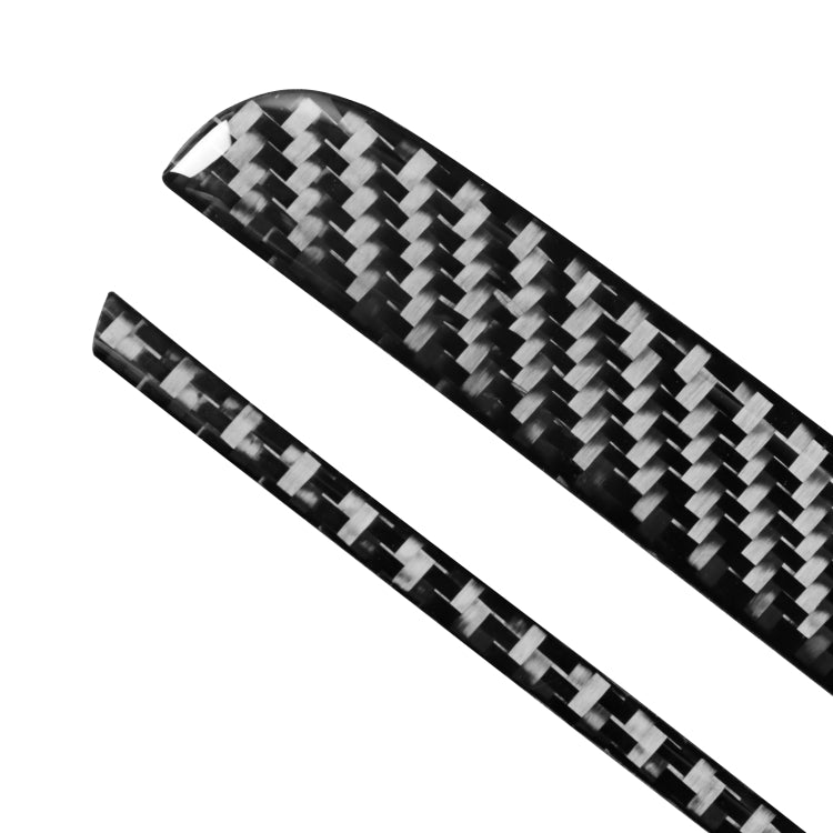 8 in 1 Car Carbon Fiber Door Panel Decorative Sticker for Audi A5 Hard Top 2008-, Left and Right Drive Universal, Door Panel