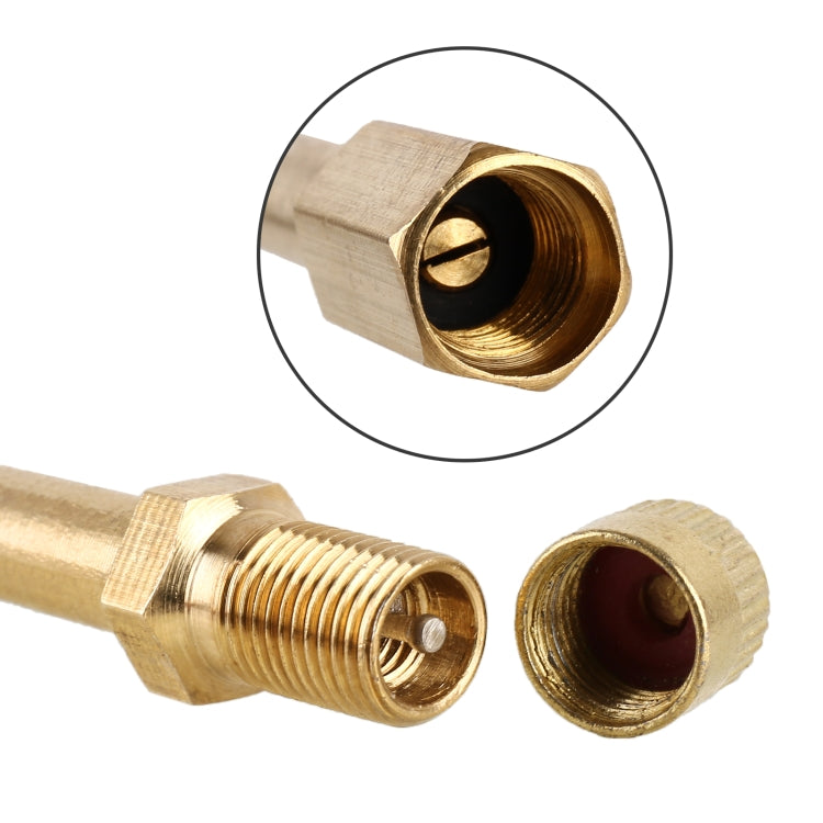 5 PCS Car Tires Valve Inflatable Extension Tube, Length: 50mm, 50mm
