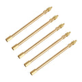 5 PCS Car Tires Valve Inflatable Extension Tube, Length: 140mm, 140mm, Pure Copper