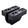 Car Multi-functional Console PU Leather Box Cup Holder Seat Gap Side Storage Box, Storage Box (Black), Storage Box (Beige), Storage Box (Brown)