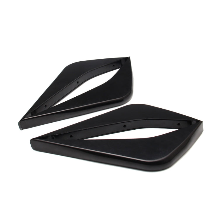 4 PCS Car Modified ABS Rear Wing Side Spoiler Lip for Chevrolet Corvette, For Chevrolet Corvette