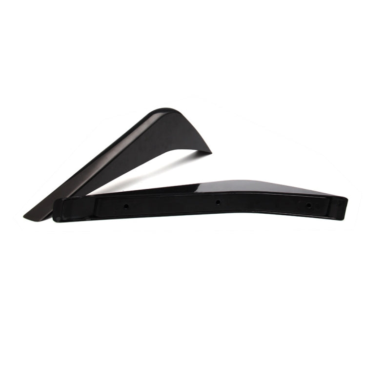 4 PCS Car Modified ABS Rear Wing Side Spoiler Lip for Chevrolet Corvette, For Chevrolet Corvette