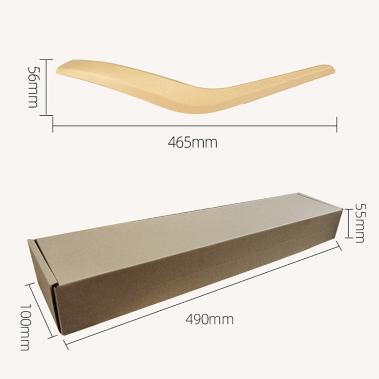 Car Right Side Inner Door Handle for BMW X1 2009-2015, Left and Right Drive Universal, Right Side (Beige), Right Side (Black)