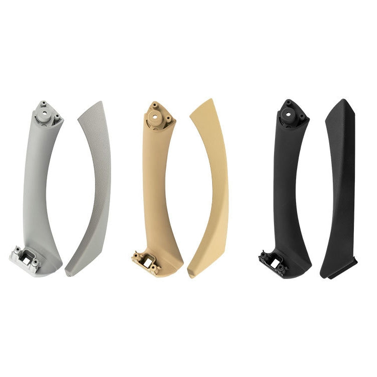 Car Left Side Inner Armrest Door Handle Assembly for BMW E90 2005-2012, Left and Right Drive Universal, Left Handle Assembly (Grey), Left Handle Assembly (Beige), Left Handle Assembly (Black)