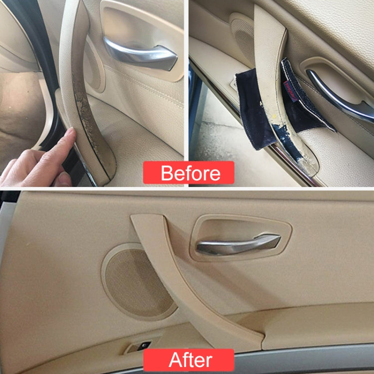 Car Left Side Inner Armrest Door Handle Assembly for BMW E90 2005-2012, Left and Right Drive Universal, Left Handle Assembly (Black), Left Handle Assembly (Grey), Left Handle Assembly (Beige)