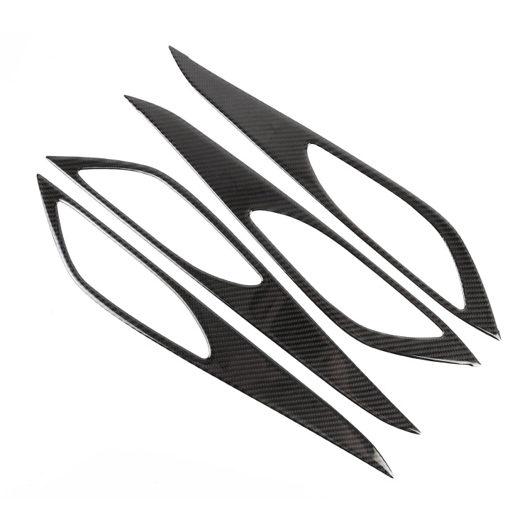 4 in 1 Car Carbon Fiber Inner Door Frame Decorative Sticker for Buick Regal 2017-2021, Inner Door Frame
