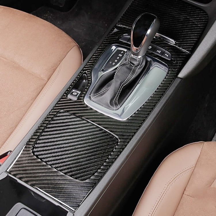 3 in 1 Car Carbon Fiber Gear Panel Decorative Sticker for Buick Regal 2017-2021, Gear Panel