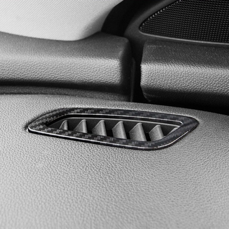 2 in 1 Car Carbon Fiber Dashboard Air Outlet Decorative Sticker for Buick Regal 2017-2021, Dashboard Air Outlet