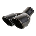 Universal Car Styling Stainless Steel Elbow Exhaust Tail Muffler Tip Pipe, Inside Diameter: 6cm, Elbow Inside Diameter: 6cm (Grey), Elbow Inside Diameter: 6cm (Blue), Elbow Inside Diameter: 6cm (Silver)