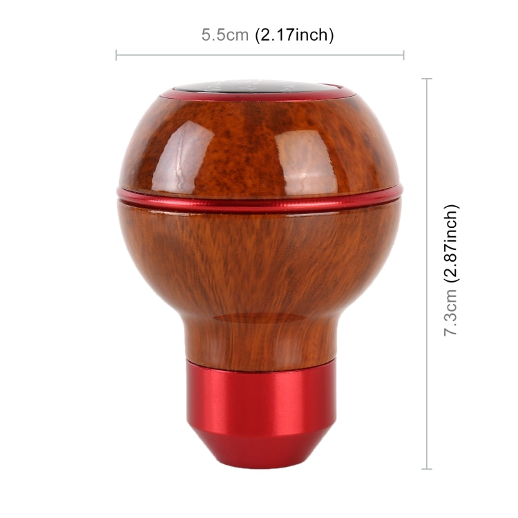 Car Shift Handball Gear Lever Gear 5-stall Wood Texture Shift Knob, 6-stall Wood Texture Shift Knob