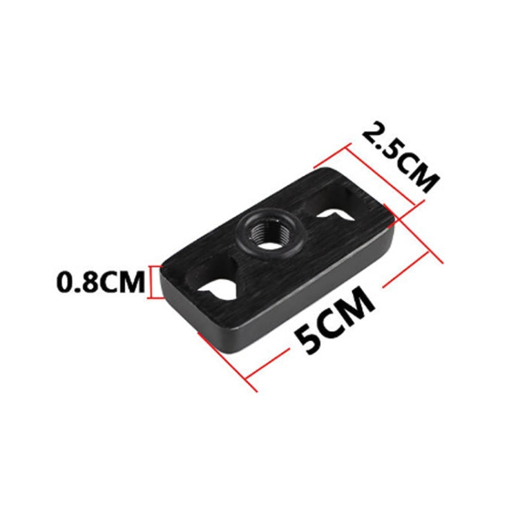 Car Modified Fuel Booster Valve Base Pressure Regulating Valve Connection Seat for Honda, Flat Head, for Honda