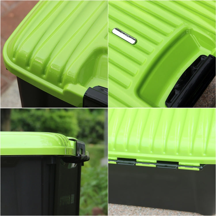 3R-2001 Car / Household Storage Box Sealed Box, Capacity: 30L, 30L (Yellow), 30L (Black), 30L (Pink), 30L (Green), 30L (Blue)