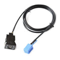 Car AUX Interface + Cable Wiring Harness for Mercedes-Benz Smart 450, For Mercedes-Benz Smart