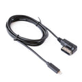 Car AMI AUX 8Pin Interface Audio Cable Wiring Harness for Mercedes-Benz, For Mercedes-Benz(8Pin)
