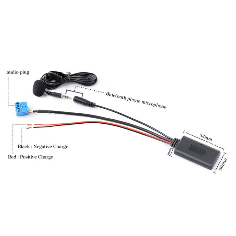 Car MMI3G AMI Bluetooth Music AUX Audio Cable + MIC for Audi Q5 A6L A4L Q7 A5 S5, For Audi Q5