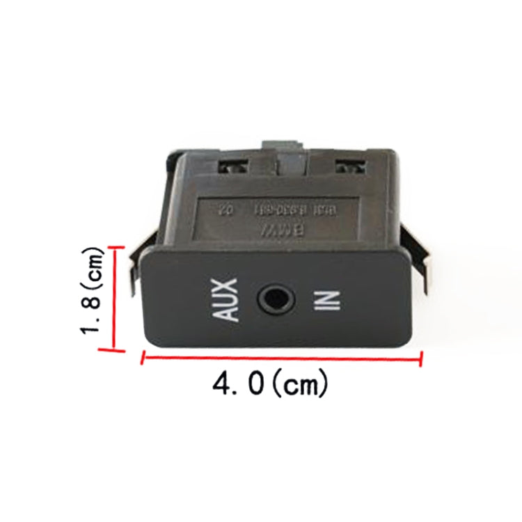 Car AUX Audio Interface + Cable Wire Harness for BMW E46 3 Series, For BMW E46 3 Series