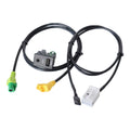 Car AUX USB Switch Holder + Cable Wiring Harness for Volkswagen Magotan / Touran / Polo / Touran RCD510/310+/300+, For Volkswagen Magotan