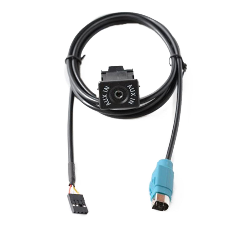 Car AUX Interface + Cable for Alpine KCE-236B 9872/9870, For Alpine KCE-236B 9872/9870(AUX)