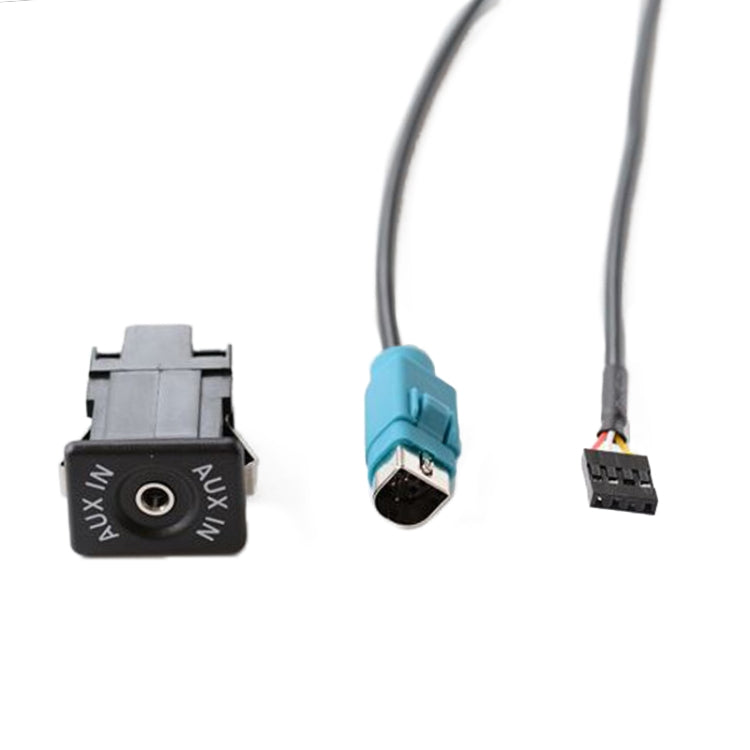 Car AUX Interface + Cable for Alpine KCE-236B 9872/9870, For Alpine KCE-236B 9872/9870(AUX)