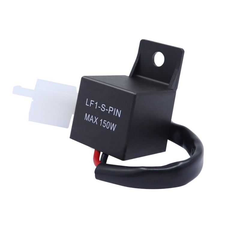 Motorcycle 2PIN with Wire Sealing Rubber Relay LED Light Control Turn Signal, 2PIN