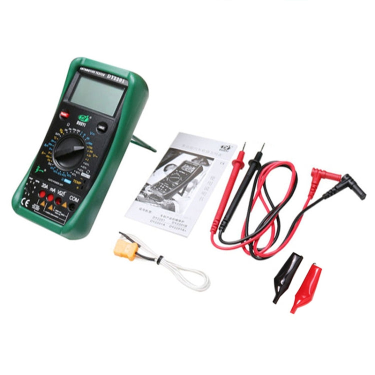 DUOYI DY2201 Car High-precision Digital Automobile Multi-function Maintenance Automatic Universal Meter, DY2201
