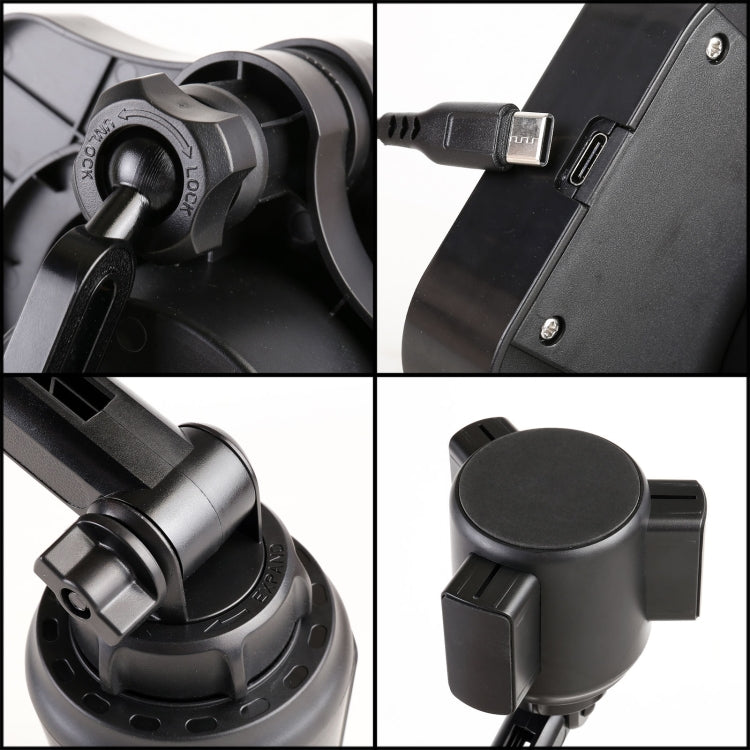 Car Multi-function Water Cup Holder with Wireless Charging Function, with Wireless Charging Function