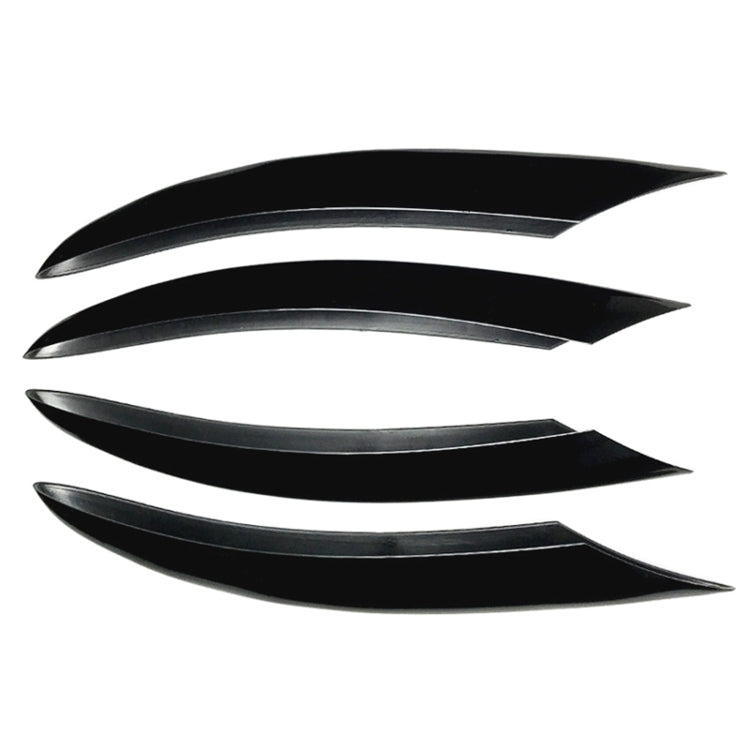 Car Air Inlet Grille Decoration Sticker Strip for Mercedes-Benz C Class C180L/C260L/C300L, Air Inlet Grille For Mercedes-Benz C Class(Black), Air Inlet Grille For Mercedes-Benz C Class(Carbon Fiber Black)