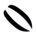Car Front Wind Knife Decoration Sticker Strip for Mercedes-Benz C Class C180L/C260L/C300L, Front Wind Knife For Mercedes-Benz C Class(Black), Front Wind Knife For Mercedes-Benz C Class(Carbon Fiber Black)