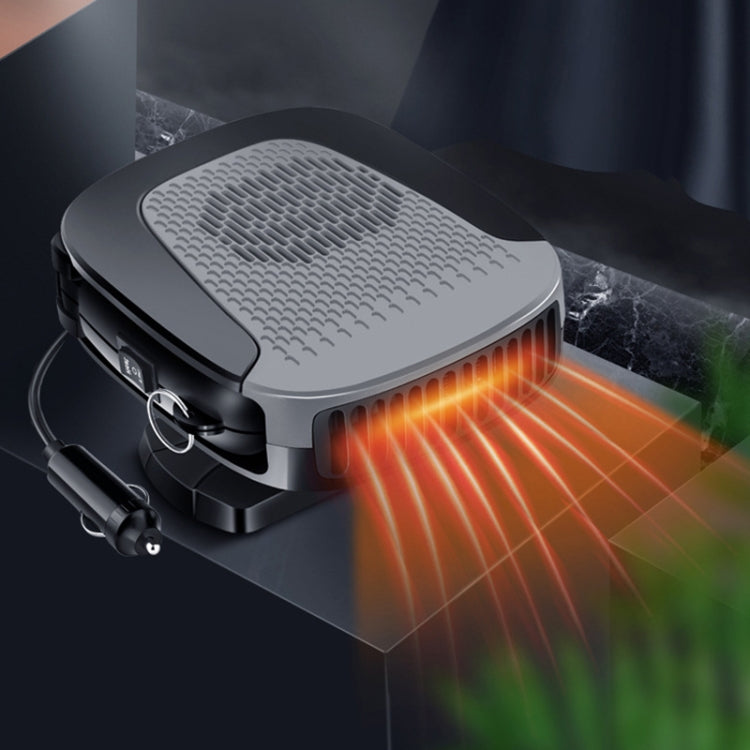 12V Car Heater Multifunctional Defrosting and Defogging Heater, 12V
