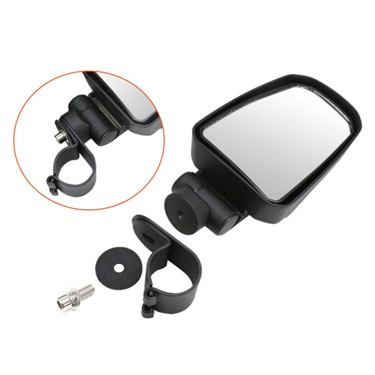 Pair All-terrain Vehicles Wide Field View 1.75 inch Rearview Mirror Side Reflector Mirror for UTV / ATV, UTV-23 1.75 inch
