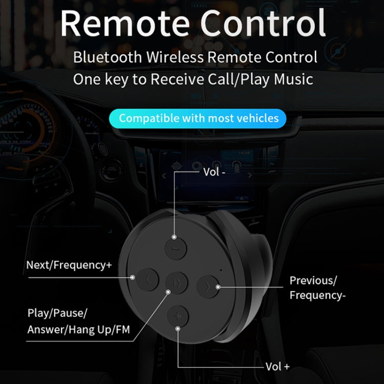 G63 Car Multi-function Bluetooth Charger Cup Support Hands-free Call / USB Charging / Navigation Broadcast, with Remote Control, with Remote Control