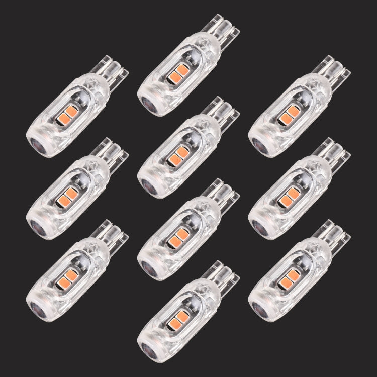 10 PCS T10 DC12V / 1W Car Clearance Light 5LEDs SMD-3030 Lamp Beads, 5LEDs SMD-3030 (Yellow Light), 5LEDs SMD-3030 (Ice Blue Light), 5LEDs SMD-3030 (Blue Light), 5LEDs SMD-3030 (Pink Light), 5LEDs SMD-3030 (Green Light), 5LEDs SMD-3030 (Red Light)     ...