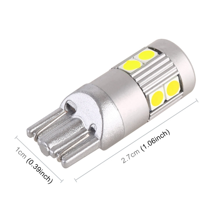 4 PCS T10 DC12V / 2W Car Clearance Light 9LEDs SMD-3030 Lamp Beads , 9LEDs SMD-3030 (White Light), 9LEDs SMD-3030 (Yellow Light), 9LEDs SMD-3030 (Ice Blue Light), 9LEDs SMD-3030 (Blue Light), 9LEDs SMD-3030 (Pink Light), 9LEDs SMD-3030 (Red Light)